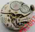 986a Hamilton 986 A 17 Jewels Watch Movement For Parts Fit 2 Hands