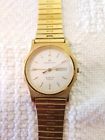 9978 Hamilton Quartz Swiss Men Wrist Watch Parts Gold Tone Not