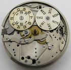 Angelus Datoluxe Jewels Calendar Watch Movement For Part Unknow