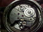 As-1538 Waltham Watch Movement For Parts Runs No Crown Knob