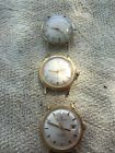 Automatic Belforte 17j Rene Watch Rochard 21j Hamilton Lot Parts