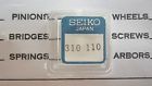Balance Part Mechanical 11a Seiko Watch Complete Genuine 310-110