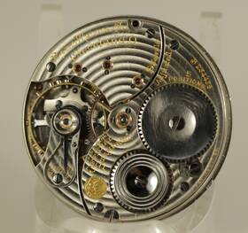 B254438 Ball Watch Co. 16s With 19 Jewels Pocket Movement Running Well