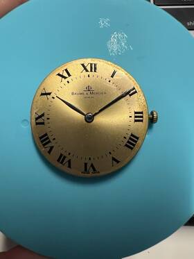 Bm-1050 Baume Mercier And 17 Jewel Movement Bm 1050 Manual Wind For Watch Parts