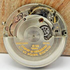 Benrus Eg-13 Vintage Eg 13 Automatic 17 Jewel Mens Wrist Watch Movement With Dial