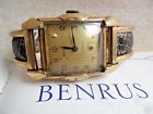 Benrus Fancy Flared Tanke Vintage Mens Jewel Watch Repair