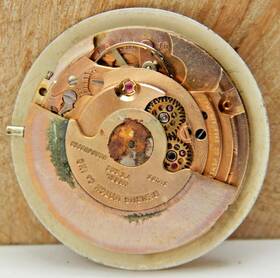 Fe-2d2 Benrus Vintage 25 Jewel Fe 2d2 Mens Wrist Watch Movement With Dial And Hands