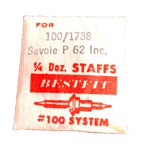 1738 Bestfit 100/1738 Savoie P62 Inca Balance Staff Watch Part #100/1738 One Lorsa