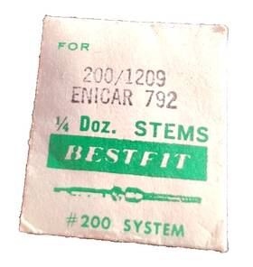 1209 Bestfit 200/1209 Enicar 792 Winding Stem Watch Part #200/1209 One