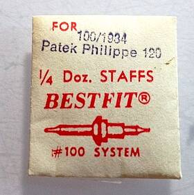 Bestfit-patek Philippe #100/1984 120 Balance Staff Watch Part