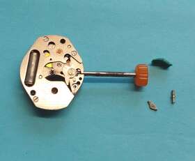 2470.10 Bulova Watch Movement Complete.non Running Parts Repair