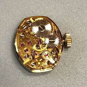 Cal-5bd Bulova Vintage 1969 Ladies 17j Cal 5bd Mechanical Watch Movement - Ticking