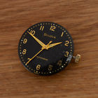 11afac Bulova Vintage Jet Clipper Black Dial Mvmt Parts