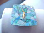 C.528 Longines Vintage Mens 17j Watch Movement W Factory Mosaic Opal Dial