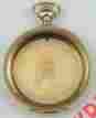 C.w.c Size Open Face Case Crescent Antique 12 25 Year Gold-filled Pocket Watch