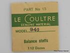 Cal.845 845-13 Jaeger Lecoultre Balance Staff Part 13