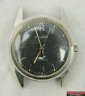 11anac Case 1970 . Dial Automatic Ss 17j Mens Running Black Silver-tone Bulova