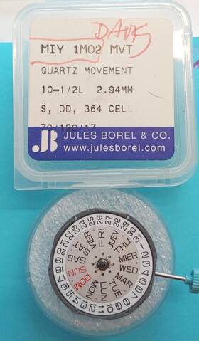 Citizen 6100a Nos Daydate 3 Movement. Sets And Runs Keeps Time 24 Hrs. Tested