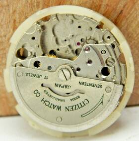 8200a Citizen Vintage 17j Automatic Mens Wristwatch Movement Parts Or Repair