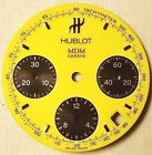 1801.1 Classic Authentic Elegant Yellow Dial Hublot Mans Sports Chronograph