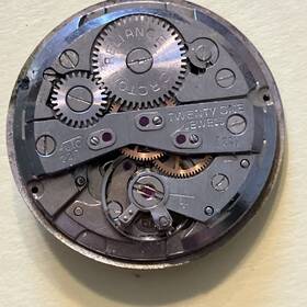Croton Ut227 Vtg Croton-reliance Utc 227 Mvt 21 J Swiss Not Working Sold As Us Nr