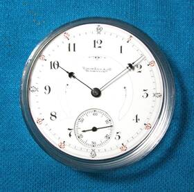 E.h.& Co Boston #303388 E.h. And Beautiful Nickel Series Viii Adjusted Movement