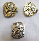 Eby-5 Parts Swiss Vintage Lot Watch Repair Movements Ladies