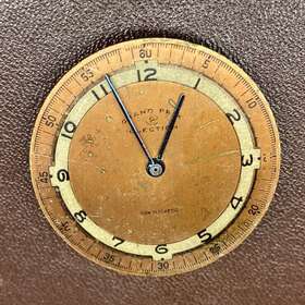 3adj Election 645s Vintage Grand Prix 15j Watch Movement Military Dial And Hands Parts