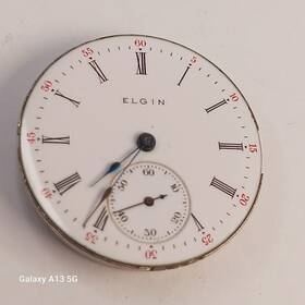 11923748 Elgin Watch 15 Jewels Movement Untested