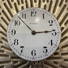 Elgin 17626956 Mechanical Manual Watch Movement Brass Component