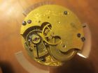 C.1878 . Elgin .1878 590789 Antique Serial Pocket Watch Movement Gilded