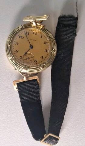 23200162 Elgin Gold Filled Watch B And Royal 6/0 E 1800s 6002472 Parts Repair