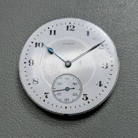 Elgin 24122881 387 Mechanical Pocket Watch Movement 12s 17j From 1917