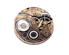 Elgin 2468335 0544-51 Grade 345 Size 12s 17jewel Serial # 24686335 Pocket Watch Movement