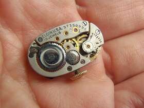 37150995 Elgin Estate Lady 19 Jewel Watch Movement #37150995 Running