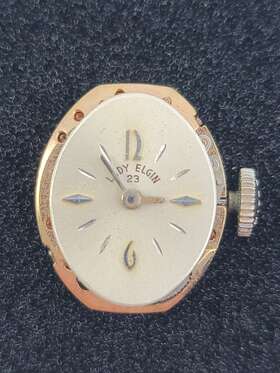 Elgin 905a Vintage Lady Watch Co. 23 Jewel Movement Tries Needs Serviced