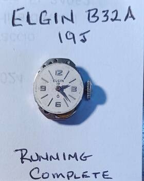 B32a Elgin B33 702 Watch Movement Dropdown
