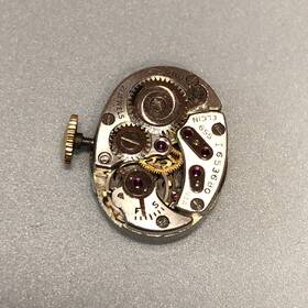 Grade-655 Elgin Vintage Ladies 21j Cal 655 Movement - Ticking