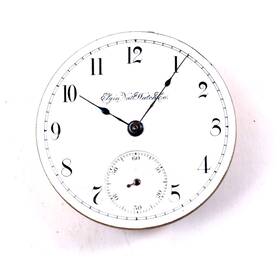 Elgin Gs-114 Pocket Watch Movement 18 Size 11 Jewel-gs-114