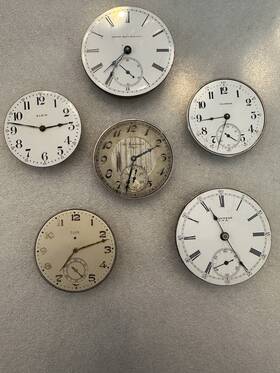 Elgin Illinois Edgemere 35970628 Mechanical Pocket Watch Movements
