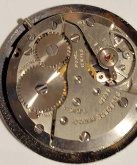 K1l5 Eta 2372 7 J Movement Swiss. On Dial. Belforte Model 11