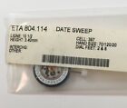 804.114 Eta For Ewc European Watch Co Movement Replacement White Calendar