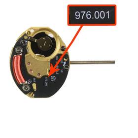 Eta 976.001.5 2 Hand Quartz Watch Movement High Post Swiss