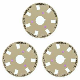 180391804818049 Ewatchparts 3 Day Disc For Rolex 3055 President 18028 18029 18038 18039 18048 18049 Champagn
