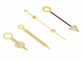 Ewatchparts Wbm50301 Watch Hands For Mens Rolex Gmt Ii 3075-3175 Yellow