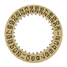 Ewatchparts Wbm50430 Date Disc For Rolex 3030-3035 Movement Fits Datejust Champagne Yellow