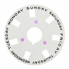 1030-1556-1565 Ewatchparts Wbm50439 Day Disc For Rolex President Movement White Mon-tuesday Etc