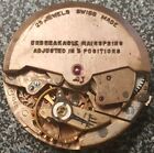 F1360 F1560 Morse 25 Jewels Selfwinding Swiss Watch Movement Only Sold As Is For Parts