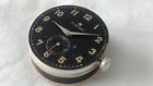 Fef210 Titus Geneve Accurate Running Ruby Jewel Big Balck Dial Wrist