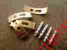 Fly-back-3 Bulova Accutron Lot Of 4 Different Sizes 214 Setting Stems W 5 7 Rings